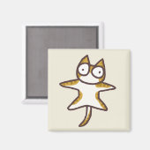 タビー猫 マグネット (正面/裏面)