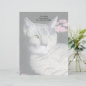 タビー猫 レターヘッド (スタンド正面)