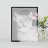 タビー猫 レターヘッド (スタンド正面)