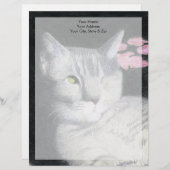 タビー猫 レターヘッド (正面/裏面)