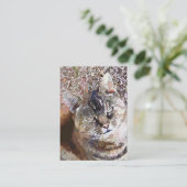 タビー猫 名刺 (スタンド正面)