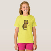 タビー猫 Tシャツ (正面フル)