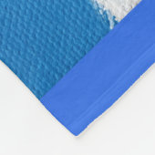 タビー絵画ネコ フリースブランケット (角)