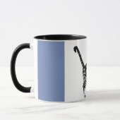 タビー·キャット·キャッツ·ストライプの虎猫·ネコ·マグ マグカップ (左)