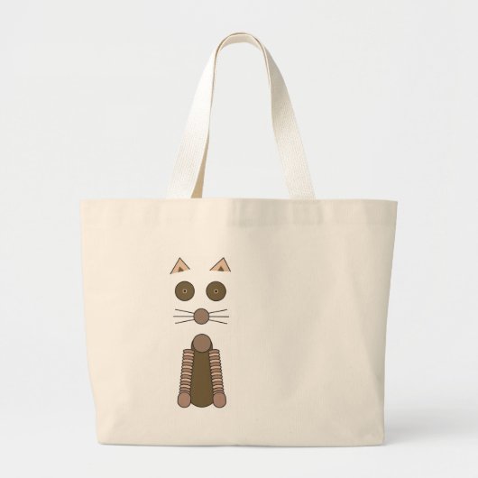 タビーCAT ラージトートバッグ (正面)