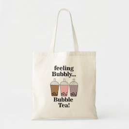 タピオカドリンクが面白い トートバッグ