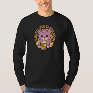 タピオカドリンクは魂のため Bubble Tea Is For Soul bubbles Boba Tシャツ