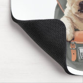 タピスデソーリスバッグパグドッグ マウスパッド (コーナー)