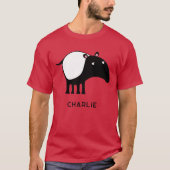タピルの名入れ Tシャツ (正面)