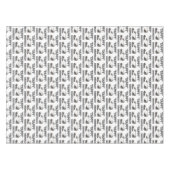 タピーハッピーバースデーデイタップダンスタップダンスシューズ テーブルクロス (正面(横))