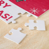 タピールクリスマスタピールウィンターアニマルジグソーパズル ジグソーパズル (側面)