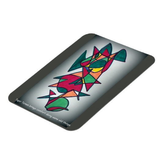 タピールトーテムマグネット マグネット (左側)