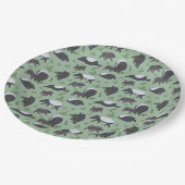 タピールファミリーディナーinグリーン ペーパープレート (アングル)