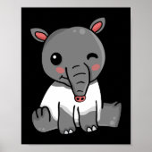 タピールラバーキッズかわいいタピラス女性タピール ポスター (正面)