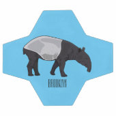 タピール漫画イラストレーション サッカーボール (フラット)