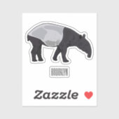 タピール漫画イラストレーション シール (シート)