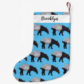 タピール漫画イラストレーション スモールクリスマスストッキング (裏面)