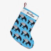 タピール漫画イラストレーション スモールクリスマスストッキング (正面 (吊り時))