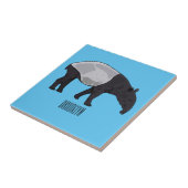 タピール漫画イラストレーション タイル (側面)