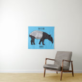 タピール漫画イラストレーション タペストリー (インサイチュ(横))