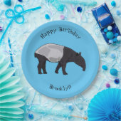 タピール漫画イラストレーション ペーパープレート (パーティー)