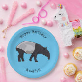 タピール漫画イラストレーション ペーパープレート (パーティー)