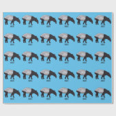 タピール漫画イラストレーション ラッピングペーパー (フラット)