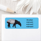 タピール漫画イラストレーション ラベル (インサイチュ)