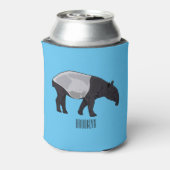 タピール漫画イラストレーション 缶クーラー (缶裏面)