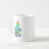 タフだが甘いデザインマグ コーヒーマグカップ (正面左)