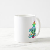 タフだが甘いTシャツのトートバッグ コーヒーマグカップ (正面右)