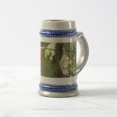 タフで美しいサボテン ビールジョッキ (正面右)