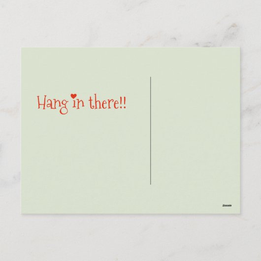 タフなクッキーが崩れることはない! – クリスマス気分が良くなる シーズンポストカード (裏面)