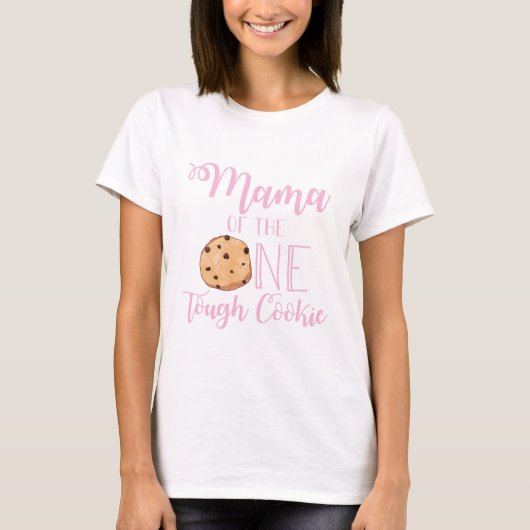 タフなクッキーちゃん1歳のママ Tシャツ (正面)
