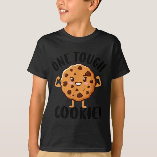 タフなクッキー1枚 Tシャツ (正面)
