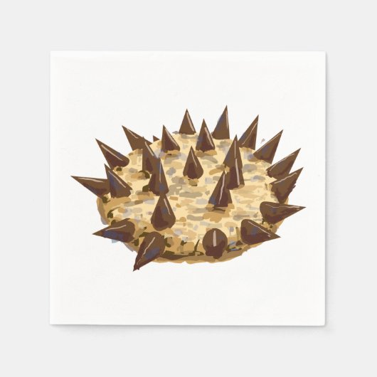 タフなクッキー スタンダードカクテルナプキン (正面)