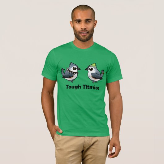 タフな巨乳 Tシャツ (正面フル)