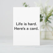 タフな時のカード。 サンキューカード (スタンド正面)