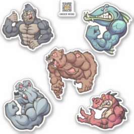 タフな男 シール