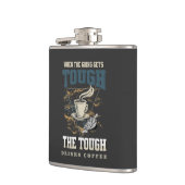 タフな飲み物コーヒーおもしろい良い雰囲気フリースピリット フラスク (左)