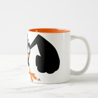 タフなlil' birdie :)マグカップ ツートーンマグカップ