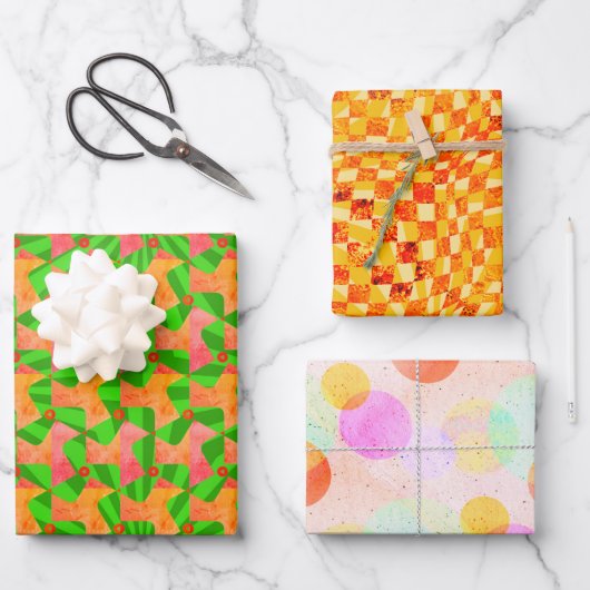 タフィオペアートギアサンプラー ラッピングペーパーシート (正面)