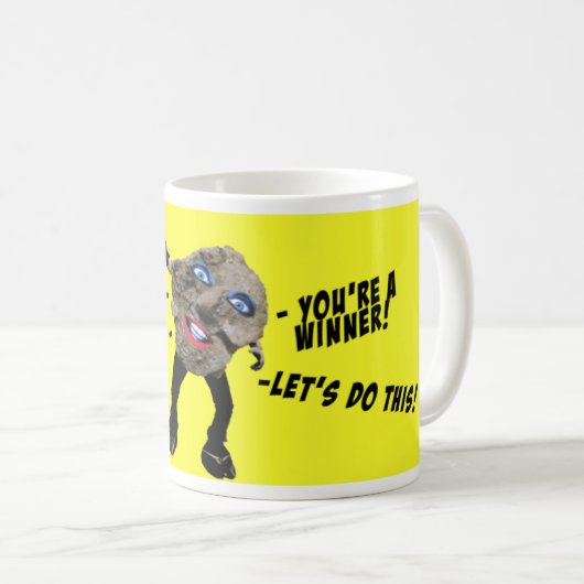 タフィーのダンのインスピレーションのマグ コーヒーマグカップ (正面右)