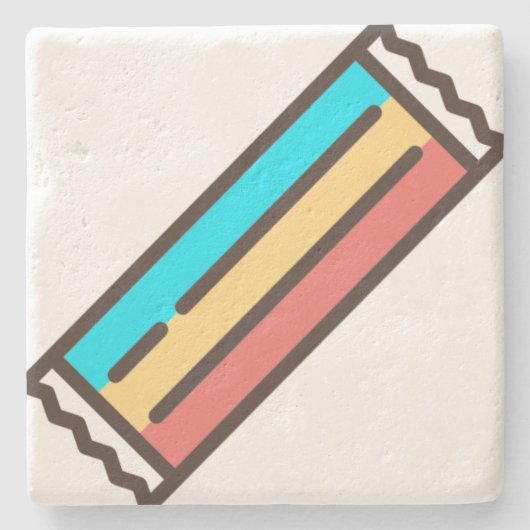 タフィー ストーンコースター (正面)