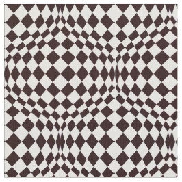 タフィOpアートブラックとホワイト ファブリック