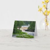 タフカメノンザロー考える滝ズオブユーカード カード (黄色い花)