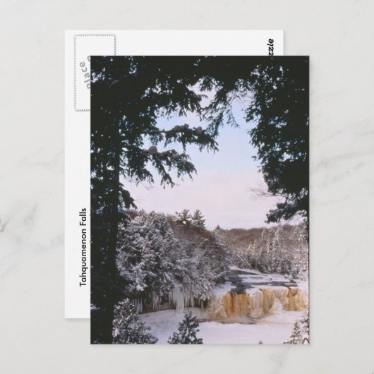 タフカメノン秋アッパー半島はがき ポストカード (正面/裏面)