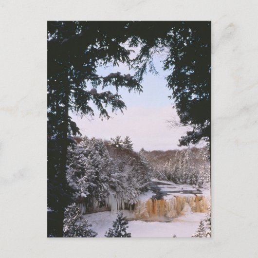 タフカメノン秋アッパー半島はがき ポストカード (正面)