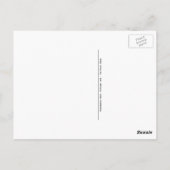 タフカメノン秋グリーティングミシガンウォーターフォール ポストカード (裏面)