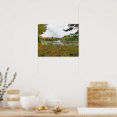 タフカメノン秋州パーク，ミシガン州，秋 ポスター (キッチン)